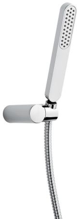 Ручной душ 135: лейка, шланг, крепеж, цвет хром, артикул 135CR