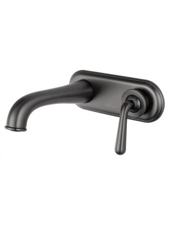 Смеситель для раковины встраиваемый WONZON & WOGHAND, Темный графит (WW-88869008-BGM), артикул WW-88869008-BGM