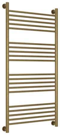 Полотенцесушитель водяной "Богема+" прямая 1200х600 (Состаренная БРОНЗА), артикул 05-0220-1260