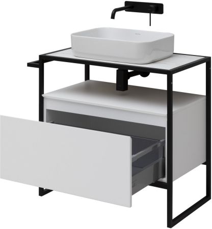 Тумба под раковину Allen Brau Priority 80 1.31002.WM белый матовый, артикул 1.31002.WM