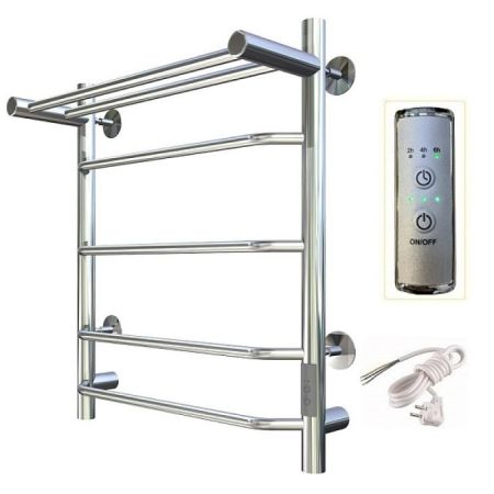 Полотенцесушитель электрический с полочкой (лесенка) Тругор Браво Пэк сп 3 П 60х50 см, артикул БравоПэксп3П/6050 32