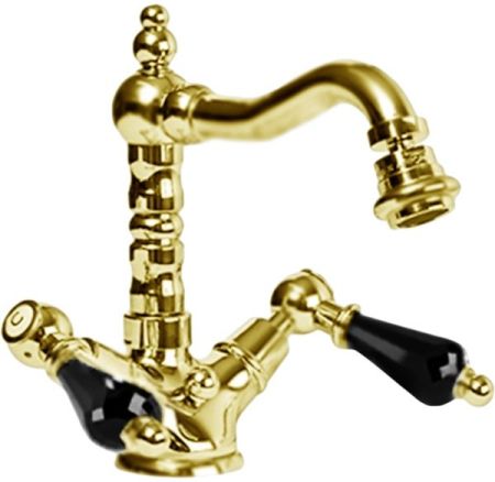 Смеситель для биде Cezares Diamond DIAMOND-BS2-03/24-Sw-N Золото 24 карата, артикул DIAMOND-BS2-03/24-Sw-N