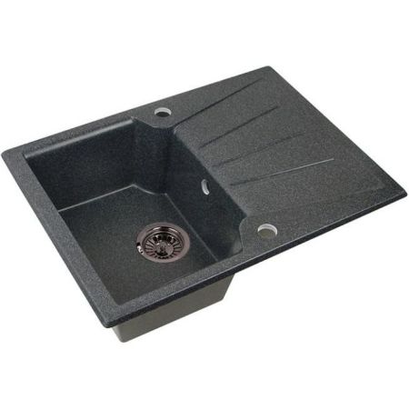 Кухонная мойка Акватон Монца 68 1A716032MC210 Графит, артикул 1A716032MC210