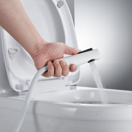 Гигиенический душ со смесителем Shevanik S6105C-1, белый