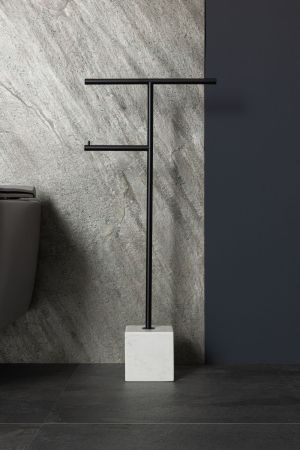 Держатель туалетной бумаги Allen Brau Priority 6.31FT1-31 черный матовый, артикул 6.31FT1-31