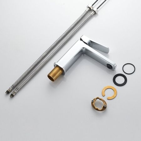 Смеситель для раковины Raffine F0199, хром