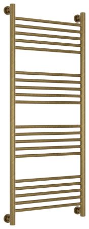 Полотенцесушитель водяной "Богема+" прямая 1200х500 (Состаренная БРОНЗА), артикул 05-0220-1250