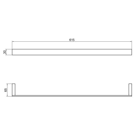Полотенцедержатель Timo Petruma 15253/03 черный, артикул 15253/03