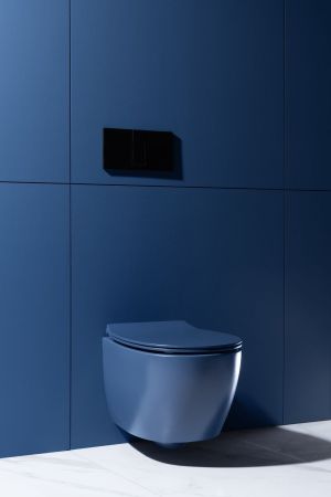 Чаша подвесного унитаза Allen Brau Fantasy 4.11004.ID индиго, артикул 4.11004.ID