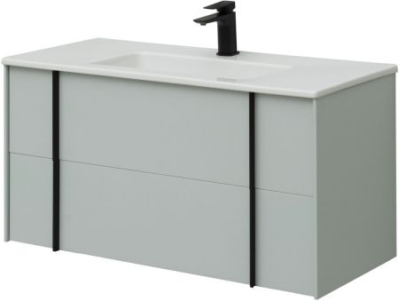 Тумба под раковину Allen Brau Reality 100 1.32007.PWM папирус матовый, артикул 1.32007.PWM