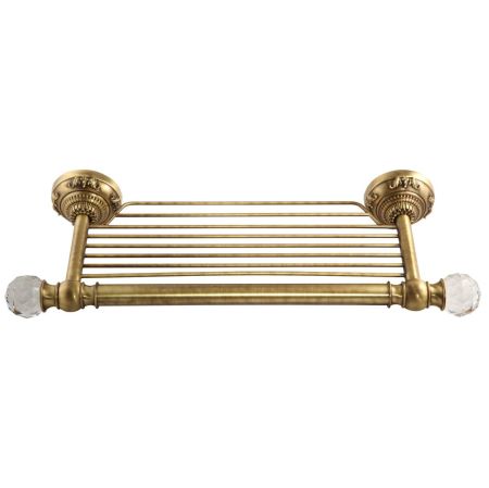 CRISTALIA Полка-решётка L43xH6,5xP14.5 cm, бронза/SWAROVSKI, артикул 16776