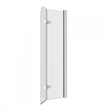 Шторка на ванну 80х140 см Maretti Valentina VA41R8014097-015, профиль хром, артикул VA41R8014097-015