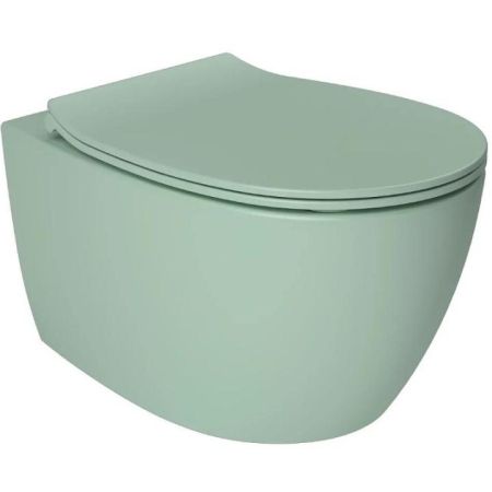 Сиденье для унитаза Allen Brau Fantasy Smartfix, Soft-Close 4.11005.MT мятный, артикул 4.11005.MT