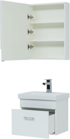 Тумба под раковину Aquanet Нота 50 (Moduo Slim) белый Тумба под раковину Aquanet Нота 50 (Moduo Slim) белый