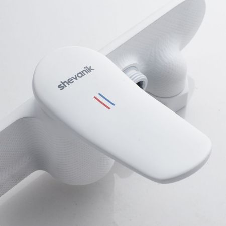 Гигиенический душ со смесителем Shevanik S4705C-1, белый