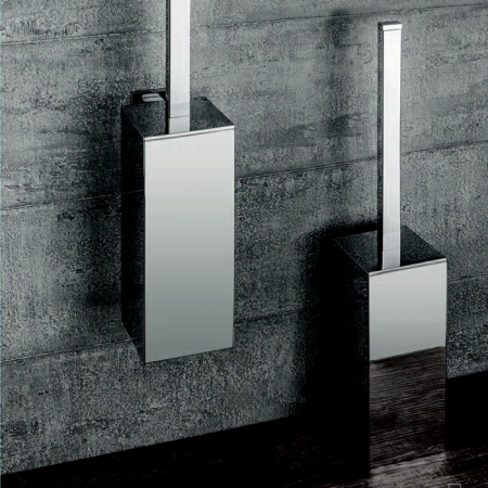 Colombo Basic Q Ёршик с колбой напольный 49.2см, цвет: хром, артикул B3706.CR