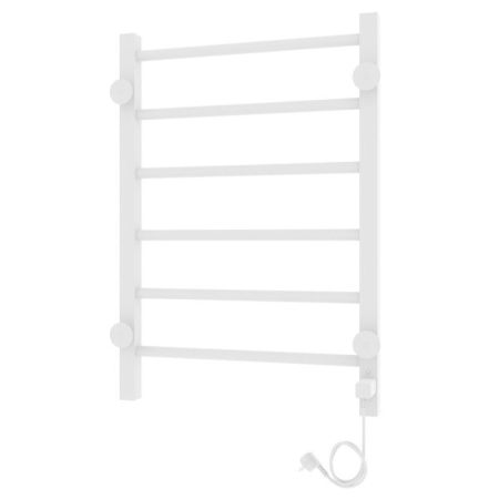 Полотенцесушитель электро "Феличия ЧК6 400х600", белый муар, левый