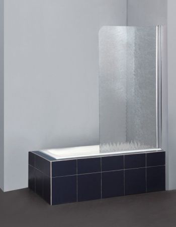 Душевая шторка на ванну BELBAGNO SELA-V-1, артикул SELA-V-1-80/140-P-Cr-L