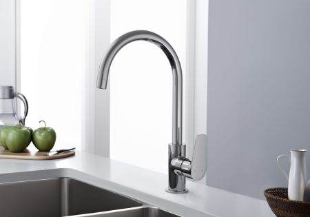 Смеситель для кухни AQUATEK AQ1182CR БЕТТА, артикул AQ1182CR