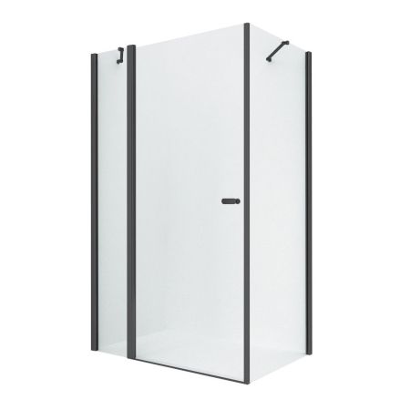 Душевое ограждение NEW TRENDY NEW SOLEO BLACK 90x80x195 K-0541 (черный), артикул K-0541