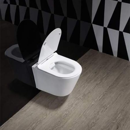 Унитаз Cerutti SPA B-2380-3 7182 подвесной с сиденьем Микролифт