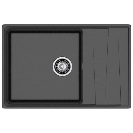 Кухонная мойка GranFest LEVEL 760L, черный, артикул LV-760L черный