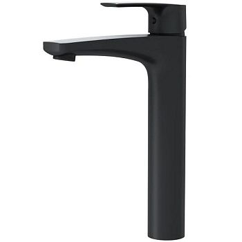 F90A92022 Gem, смеситель для умывальника высокий, черный, шт.