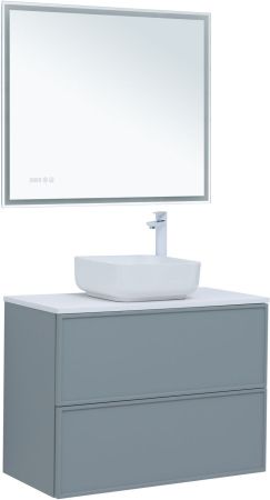 Тумба под раковину Aquanet Арт 90 мисти грин, артикул 00313276