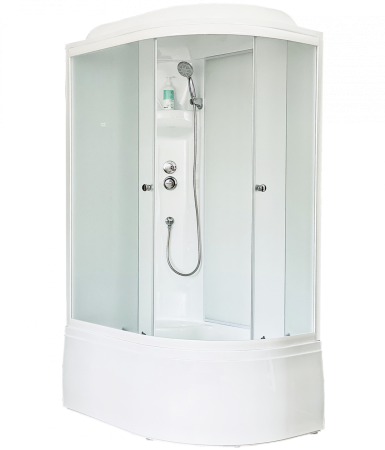 Душевая кабина Royal Bath RB 8120BK4-ММ (матовое/матовое) левая, артикул RB8120BK4-MM-L