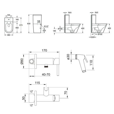 Комплект 2 в 1 Lavinia Boho Biore 21060004, артикул 21060004