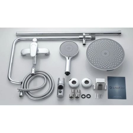 Душевая система Knotlor KN-15, хром, артикул KN-15