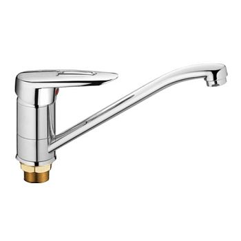 Смеситель для кухни Haiba HB4907, хром