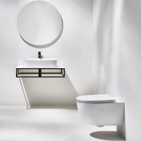 Simas Trevi Сиденье для унитаза с микролифтом, цвет белый матовый