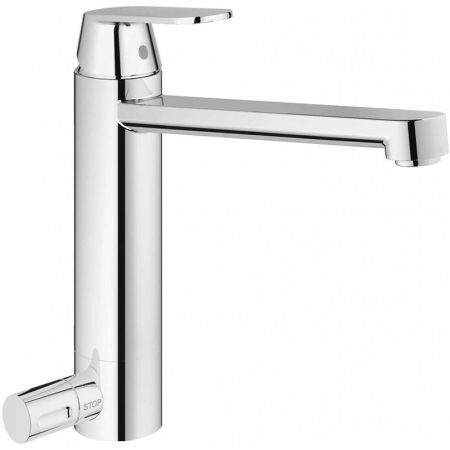 Смеситель для кухни GROHE Eurosmart Cosmopolitan с запорным вентилем, хром (30195000)