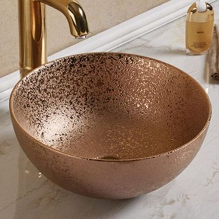 Раковина Melana 38 MLN-107SM Бронза