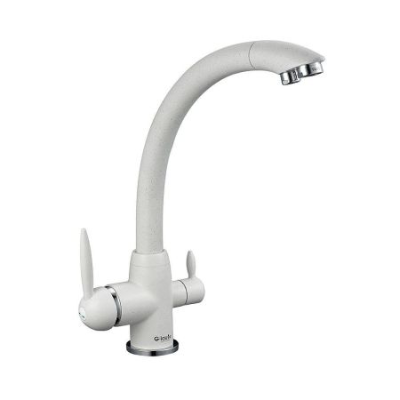 Смеситель для кухни с подключением фильтра G.Lauf GOP18-A093KW, белый