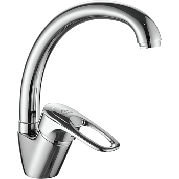 Смеситель для кухни FASHUN A4104, хром