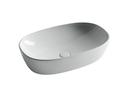 Умывальник чаша накладная овальная Элемент (Element) 600x380x140мм, артикул CN5039