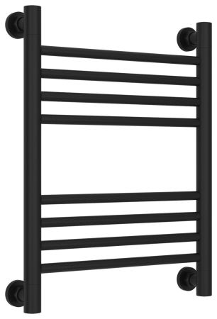 Полотенцесушитель водяной "Богема+" прямая 500х400 (Матовый Чёрный), артикул 31-0220-5040