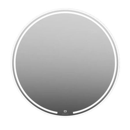 Зеркало MIO круглое с диммером 80, белое, артикул MIO.mi.80D\WHT