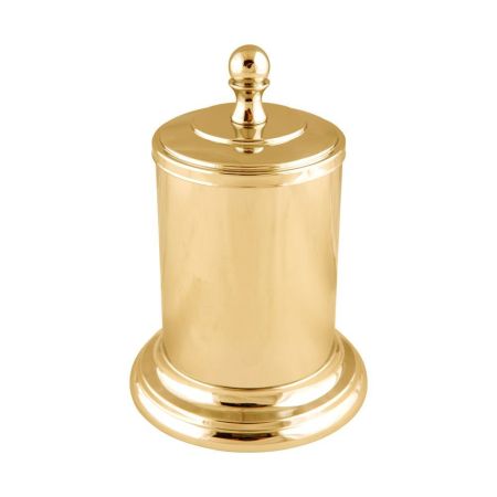 MIRELLA Баночка настольная, металл/золото, артикул 17310