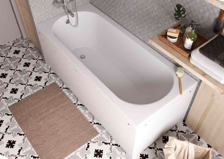 Ванна из искусственного мрамора Aquanet Lotos Stone 180х80 AQ-00332894, артикул AQ-00332894