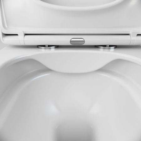 C701701SC Spirit V2.0 Square подвесной унитаз FlashClean с сиденьем микролифт