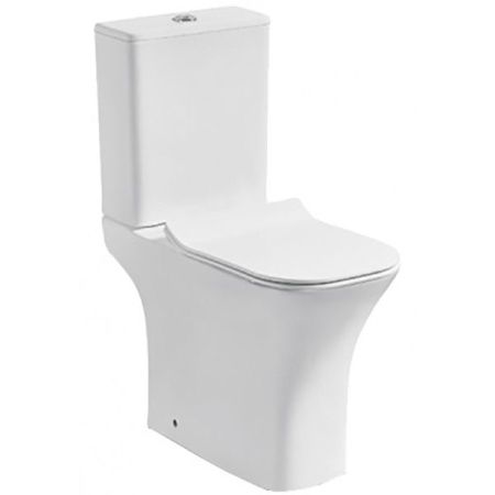 Унитаз компакт Cerutti SPA 1215A 7192 с бачком и сиденьем Микролифт Унитаз компакт Cerutti SPA 1215A 7192 с бачком и сиденьем Микролифт