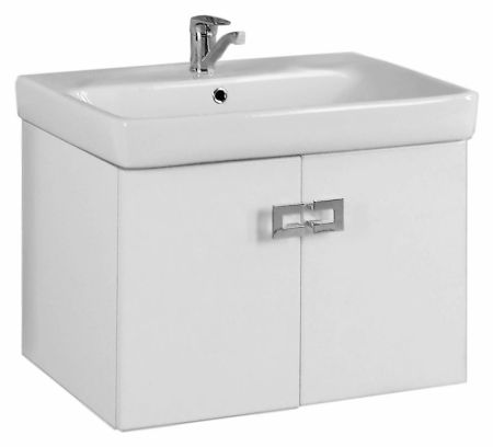 Тумба под раковину АКВАТОН ОПТИМА 67 1A124101OP010 (подвесная, белый глянец), шт, артикул 1A124101OP010