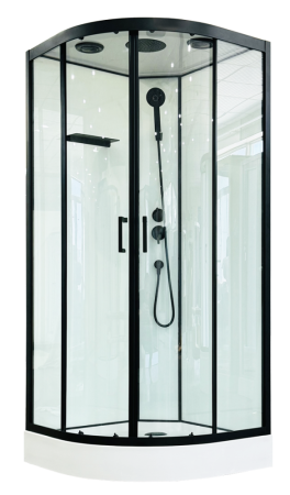 Душевая кабина Royal Bath FATO RB 90HK-T-BL (прозрачное), артикул RB90HK-T-BL FATO