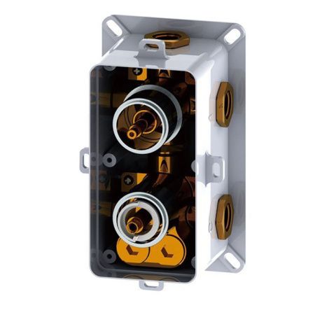 Встраиваемый термосмеситель RGW SP-42 (Хром, круглые)