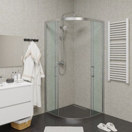 Ограждение VIVA100 душевое Cerutti SPA без поддона (100x100x195), артикул VIVA100