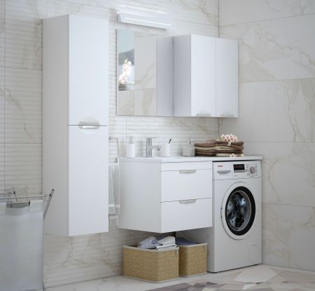 Тумба подвесная "Алиот 120", 2 ящ., Мадлен 120, артикул SD-00000603