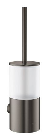 Комплект с туалетным ершиком GROHE Atrio New, темный графит матовый (40314AL3)